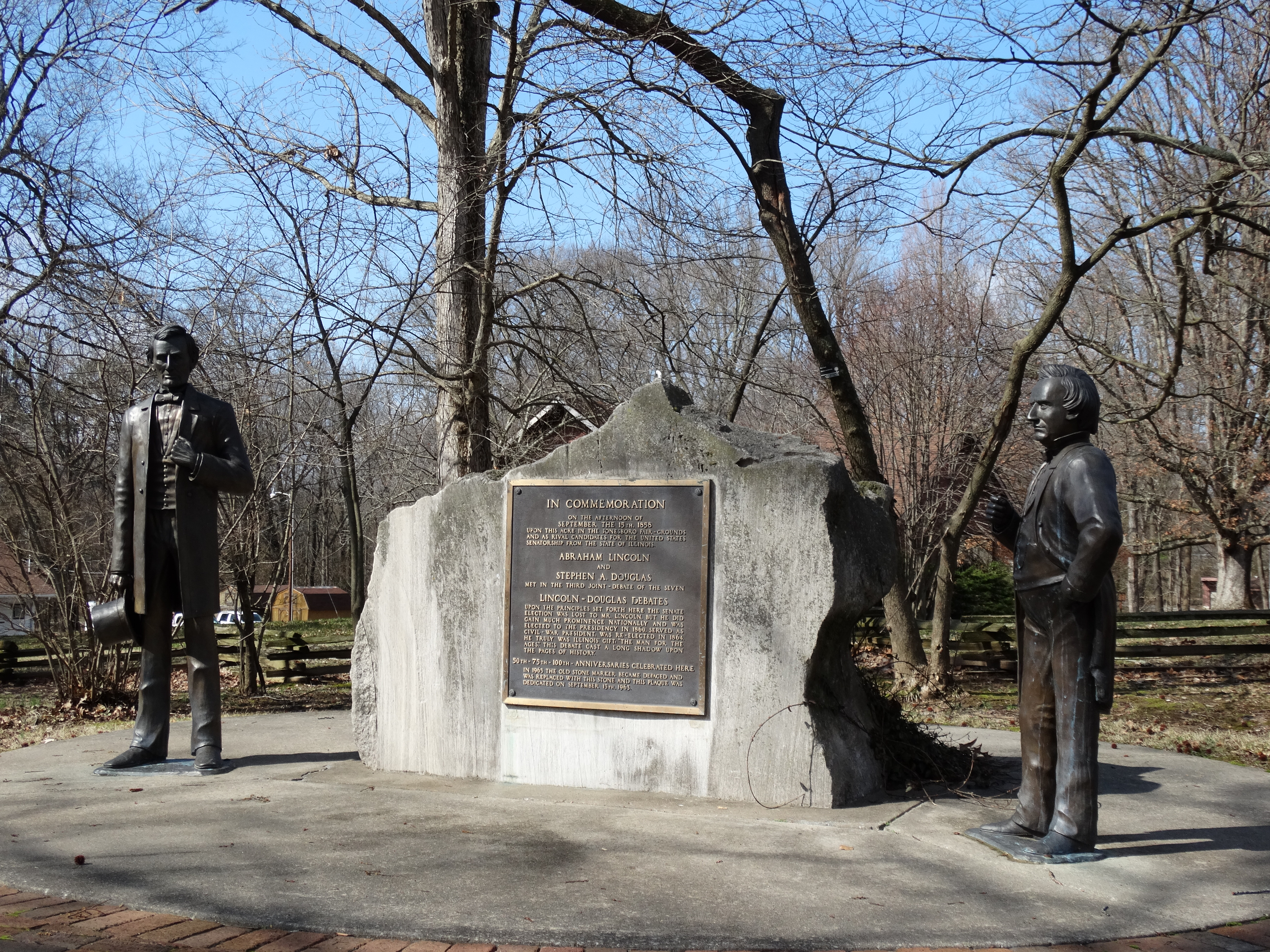 Lincoln-Douglas 3rd Debate Site, 