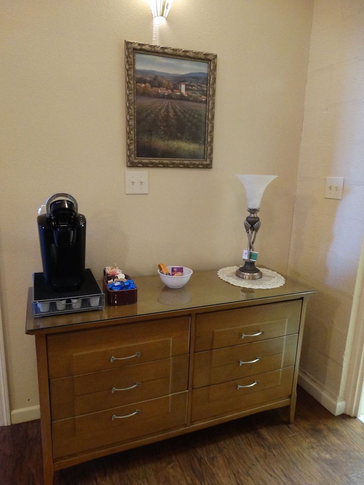 Purple Suite Coffee Station